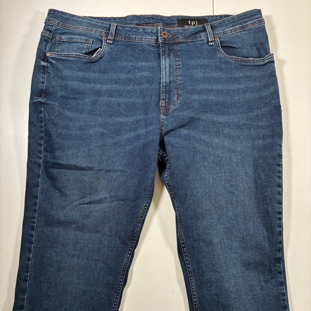 The‎ Perfect Jean NYC TPJ Jeans 44x28 Slim Fit Blue Stretch Denim JUXT1NAMR28